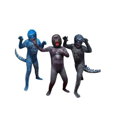 Monster King Godzilla Vs King Kong Abbigliamento di per bambini Costumi Cosplay Carnevale Halloween