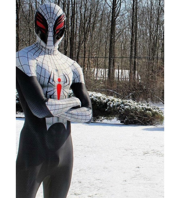 Spider Man Cosplay Age of Apocalypse Abito cosplay di SpiderMan Carnevale Halloween
