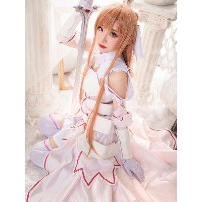 Inspired By Sword Art Online Alicization Lycoris YUKKI Asuna Yuki Asuna Costumi Cosplay Halloween