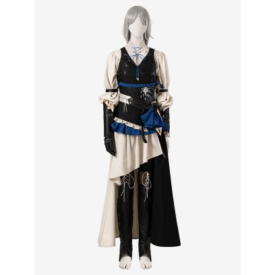 Final Fantasy Cosplay FFXVI Final Fantasy XVI Jill Warrick Costumi Cosplay senza Scarpe Carnevale