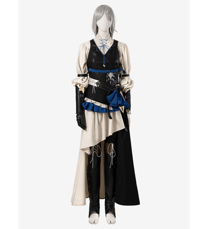 Final Fantasy Cosplay FFXVI Final Fantasy XVI Jill Warrick Costumi Cosplay senza Scarpe Carnevale