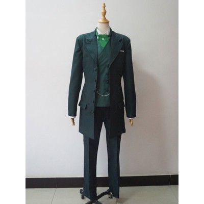 Moriarty The Patriot Albert James Moriarty Ink Green Blazer Suit Set completo Costumi Cosplay Halloween