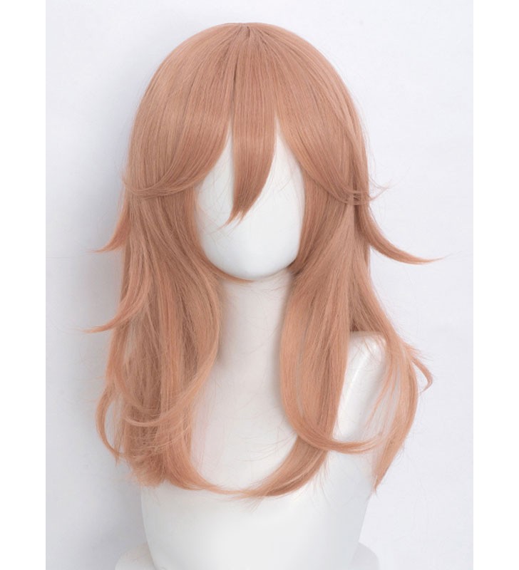 Chainsaw Man Angelo arancione Parrucca Cosplay Fibra resistente al calore Riccioli alle estremità Parrucche Cosplay Anime giapponesi Carnevale