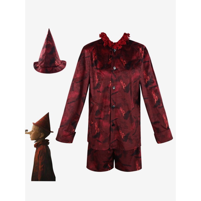 Le avventure di Pinocchio Movie Cosplay Kid Pinocchio Costumi Cosplay Carnevale Halloween